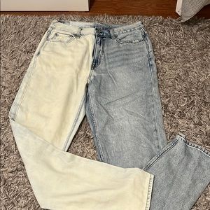 Diy bleach american eagle jeans